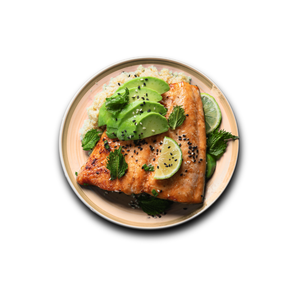 Prepared salmon